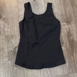 lululemon athletica Black Tank Top